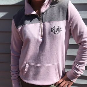 Pink Quarter zip
